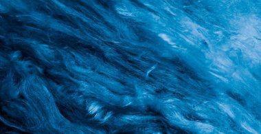 Görünür desenli mavi mineral yünü