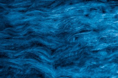 Görünür desenli mavi mineral yünü