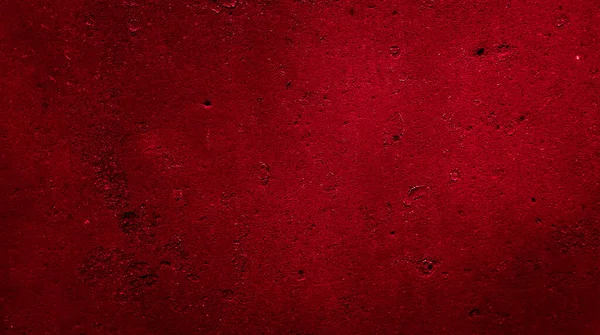 Wall Painted Red Paint Interesting Texture — Stock Photo, Image