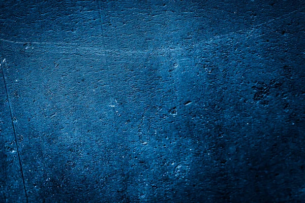Pared Pintada Con Pintura Azul Con Una Textura Interesante — Foto de Stock