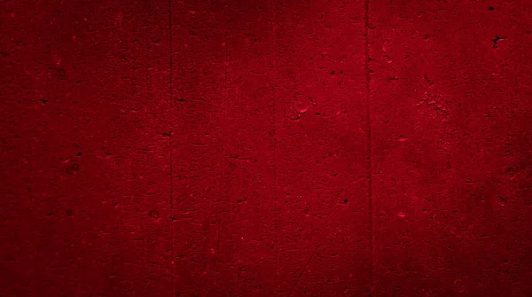 Mit Roter Farbe Bemalte Wand Mit Interessanter Textur — Stockfoto
