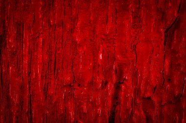 Kırık ahşap kırmızıya boyanmış. arkaplan veya doku