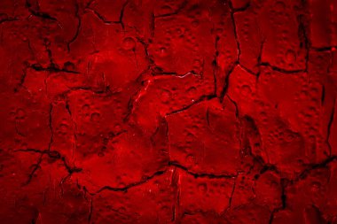 Kırık ahşap kırmızıya boyanmış. arkaplan veya doku