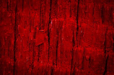 Kırık ahşap kırmızıya boyanmış. arkaplan veya doku