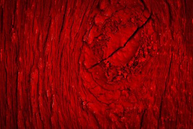 Kırık ahşap kırmızıya boyanmış. arkaplan veya doku