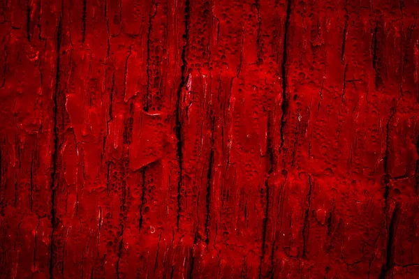 Old Cracked Wood Painted Red Background Texture — Stock Photo, Image
