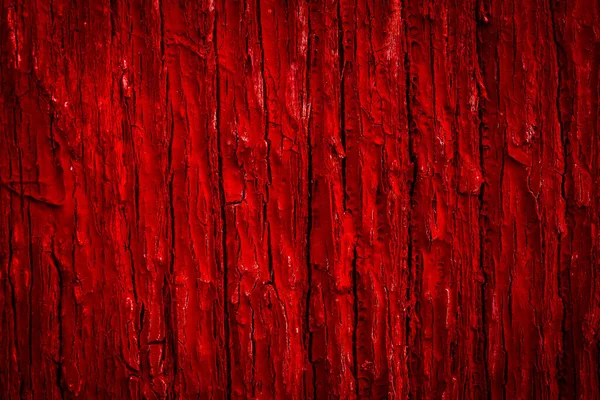 Staré Popraskané Dřevo Natřené Červeně Pozadí Nebo Textura — Stock fotografie