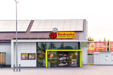 Poznan, Polonya -28.05.2023 Poznan 'daki Ing Bank Slaski