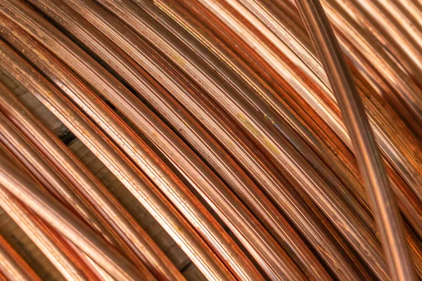 stock image copper wires with visible details. background or texture