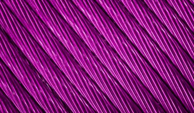 Görünür detaylara sahip mor bakır kablolar. arkaplan veya doku