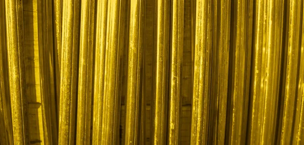 Золотые Медные Провода Видимыми Деталями Фон Текстура — стоковое фото