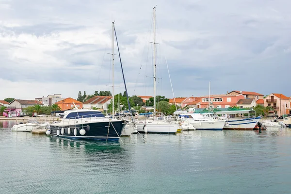 Bibinje Kroatië 2023 Jachthaven Bibinje Kroatië — Stockfoto