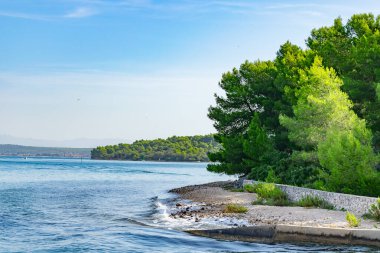 Adriyatik denizindeki Hırvat adası