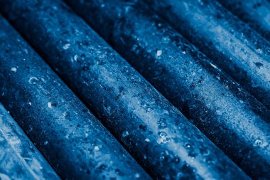 Mavi çelik dövüşleri. Arka plan ya da doku.