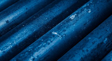 Mavi çelik dövüşleri. Arka plan ya da doku.