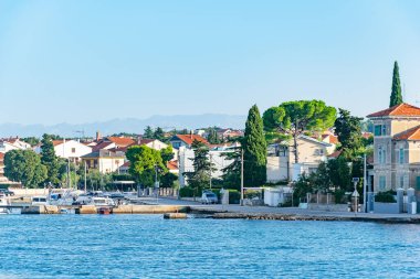 Hırvatistan 'ın kıyı kenti Zadar