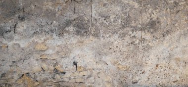 Görünür desenli eski beton duvar