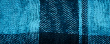 Çizgili mavi pamuk kumaş