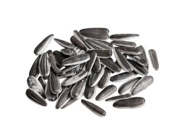 Ayçiçeği beyaz izole arka planda