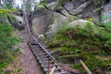 Çek Cumhuriyeti, Adrspach 'taki Rock kasabası
