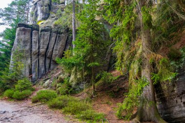Çek Cumhuriyeti, Adrspach 'taki Rock kasabası