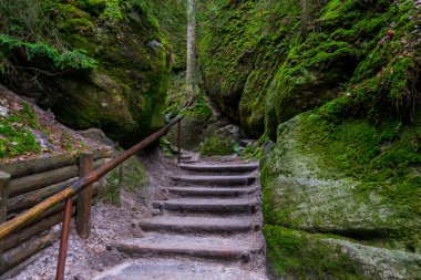 Çek Cumhuriyeti, Adrspach 'taki Rock kasabası