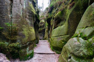 Çek Cumhuriyeti, Adrspach 'taki Rock kasabası