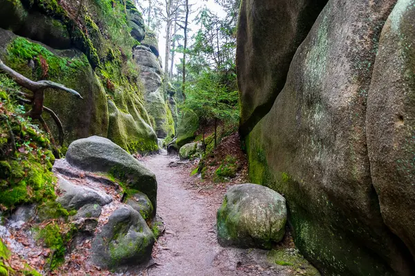 Çek Cumhuriyeti, Adrspach 'taki Rock kasabası