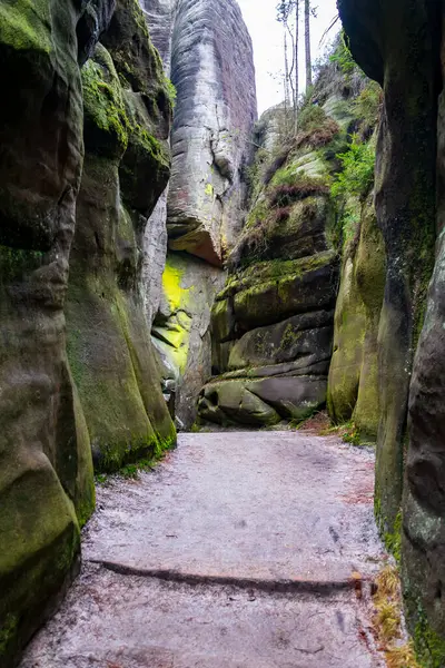 Çek Cumhuriyeti, Adrspach 'taki Rock kasabası