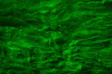 Görünür desenli yeşil mineral yünü