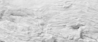 Görünür desenli beyaz mineral yünü