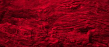 Görünür desenli kırmızı mineral yünü