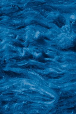 blue mineral wool with a visible texture clipart