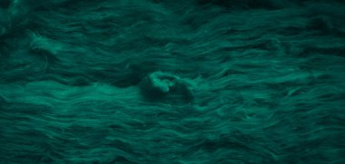 Görünür desenli mavi mineral yünü