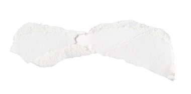 Beyaz izole bir arkaplan üzerine beyaz kağıt
