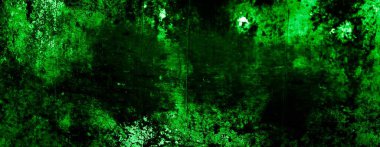 Beyaz, eski, soyulmuş boyayla boyanmış yeşil duvar.