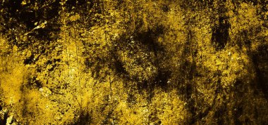 Sarı duvar beyaz, eski, soyulmuş boyayla boyanmış.