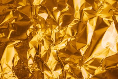 Buruşmuş bakır levha metali. arkaplan veya doku