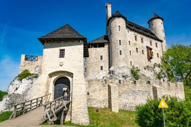 Bobolice 'de eski bir kale inşa edildi.