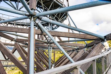 sky walk on Snieznik mountain in Czech Republic