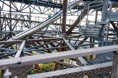 sky walk on Snieznik mountain in Czech Republic
