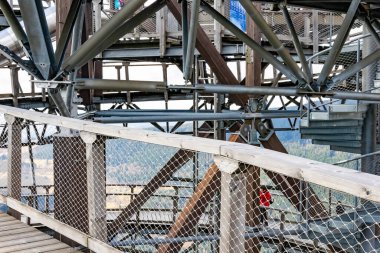 sky walk on Snieznik mountain in Czech Republic