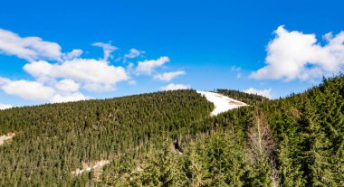 Manzara Snieznik dağından çevreye kadar