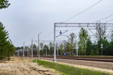 Gökyüzüne karşı yeni demiryolu hattı