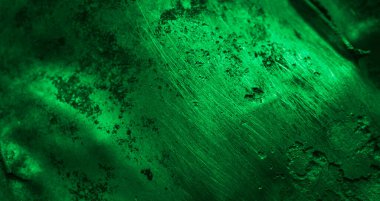 Metal levha yeşile boyanmış arkaplan veya doku