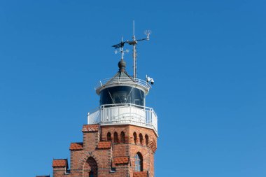 Ustka 'daki tarihi deniz feneri.