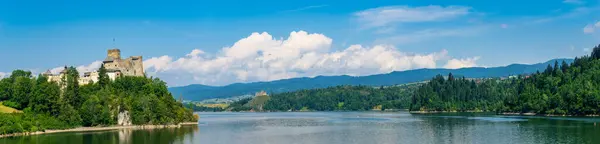 stock image Niedzica Castle on a sunny day