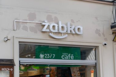 Zakopane, Polonya - 12.07.2024 - Zakopane 'de zabka zinciri mağazası