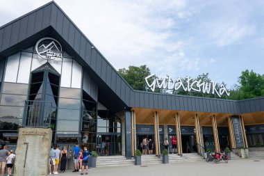 Zakopane 'deki teleferik istasyonu.