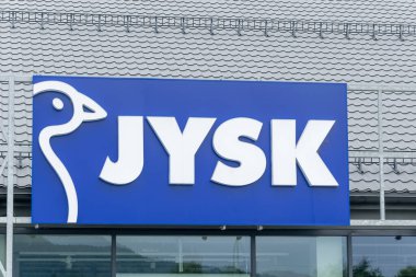 Jaroszowice, Polonya - 14 Temmuz 2024 - Jaroszowice 'de Jysk zincir mağazası